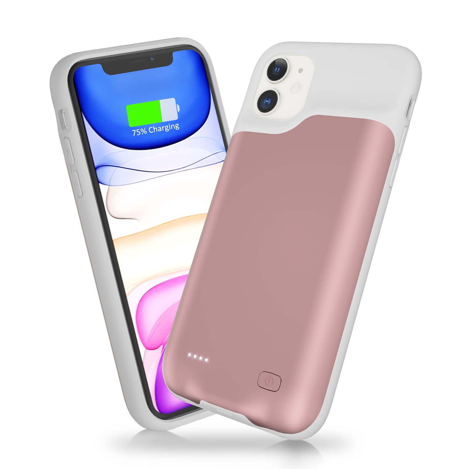 Amazon | Gladgogo iPhone 11 対応ケース型バッテリー【6000mah大容量